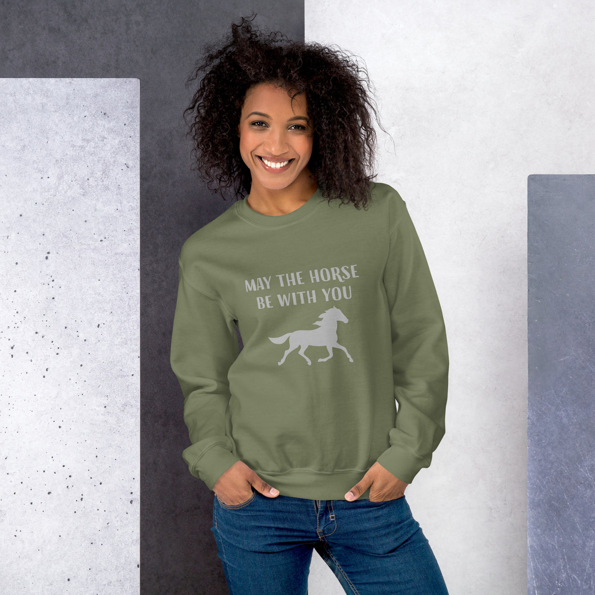 May the Horse be with You - Unisex Sweatshirt