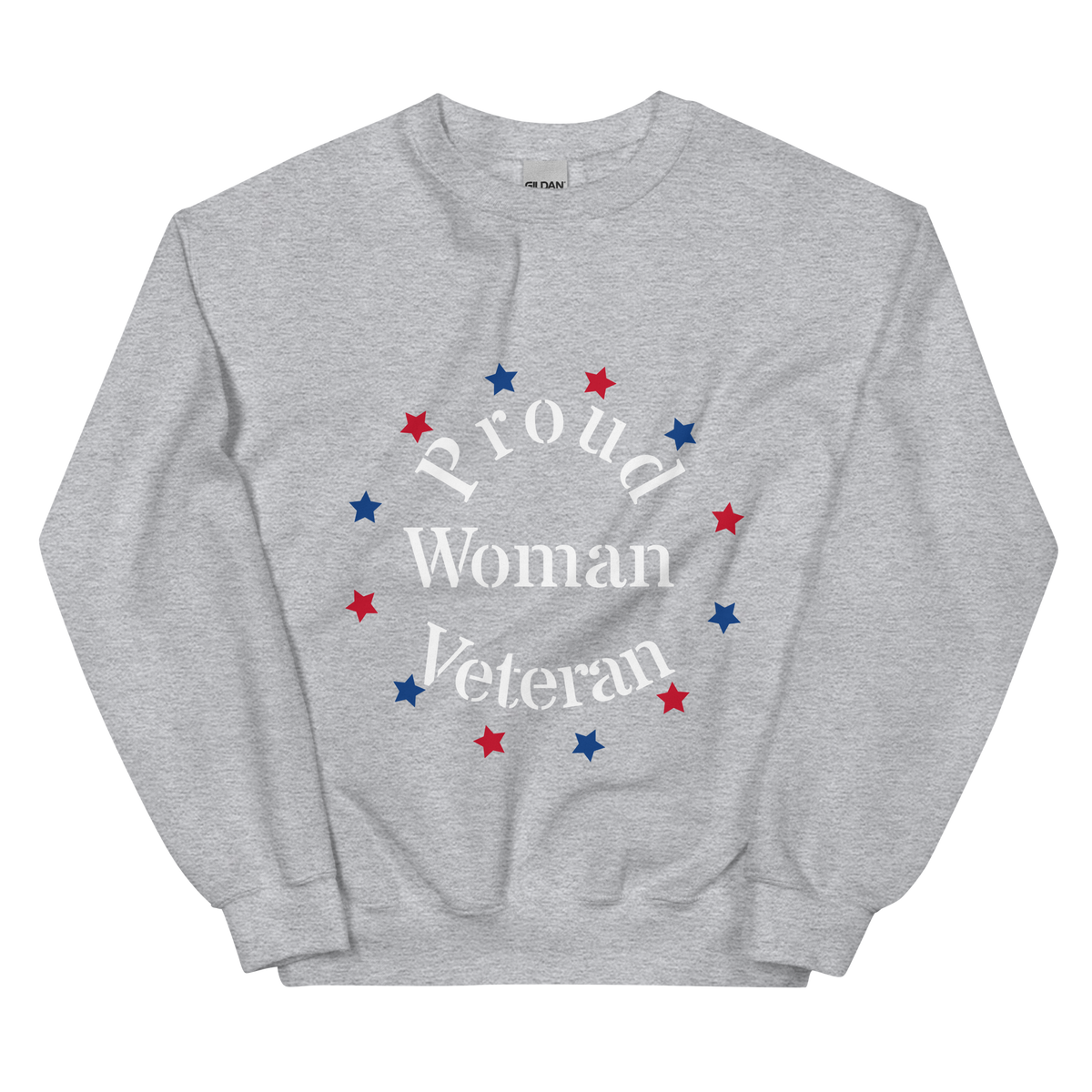 Proud Woman Veteran - Sweatshirt