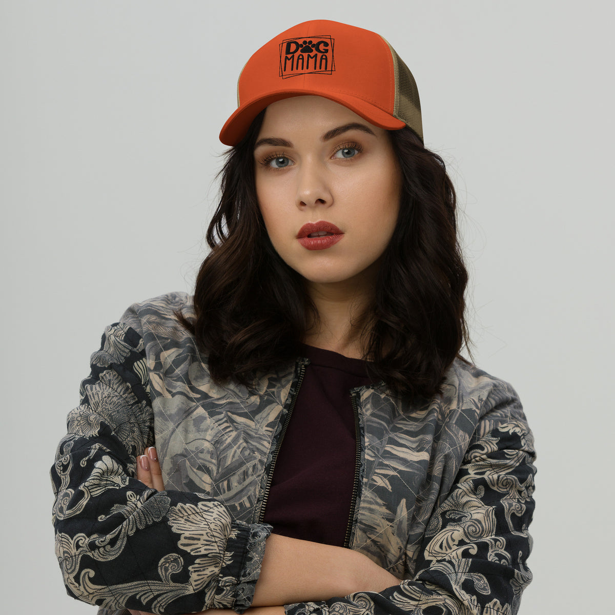 Dog Mama Trucker Cap