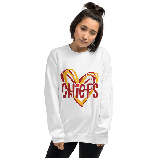 KC Chief's Heart Unisex Sweatshirt
