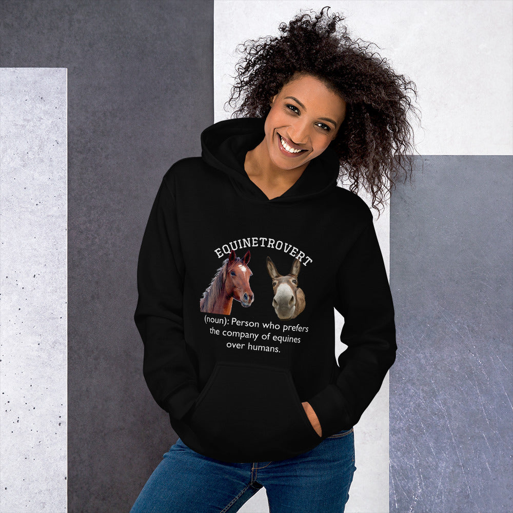 Equinetrovert - Unisex Hoodie