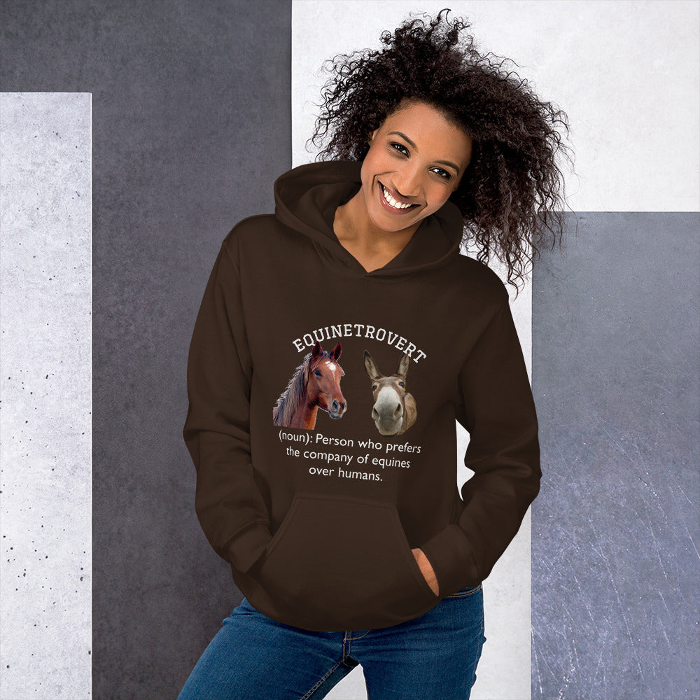 Equinetrovert - Unisex Hoodie