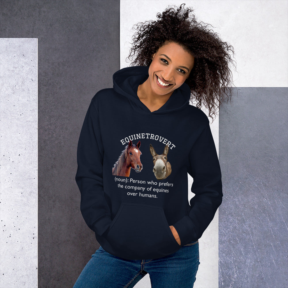 Equinetrovert - Unisex Hoodie