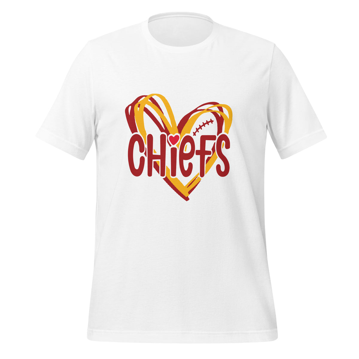 KC Chief's Heart Unisex Tshirt
