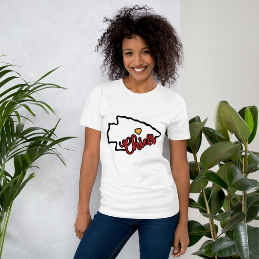 Arrowhead KC Chiefs Unisex Tshirt