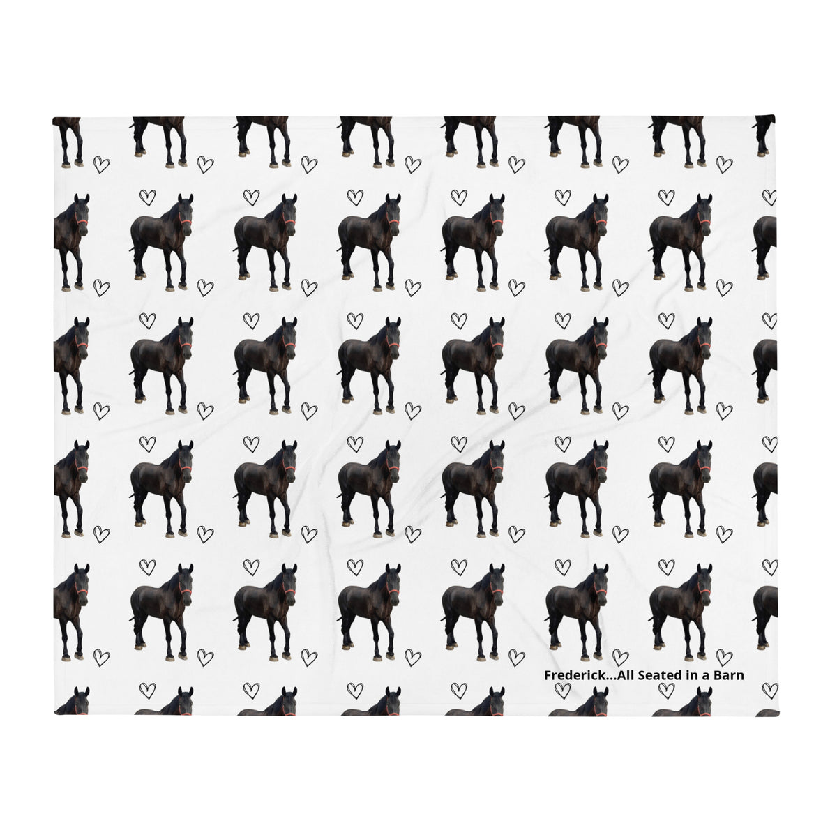 Throw Blanket - Frederick from All Seated in a Barn