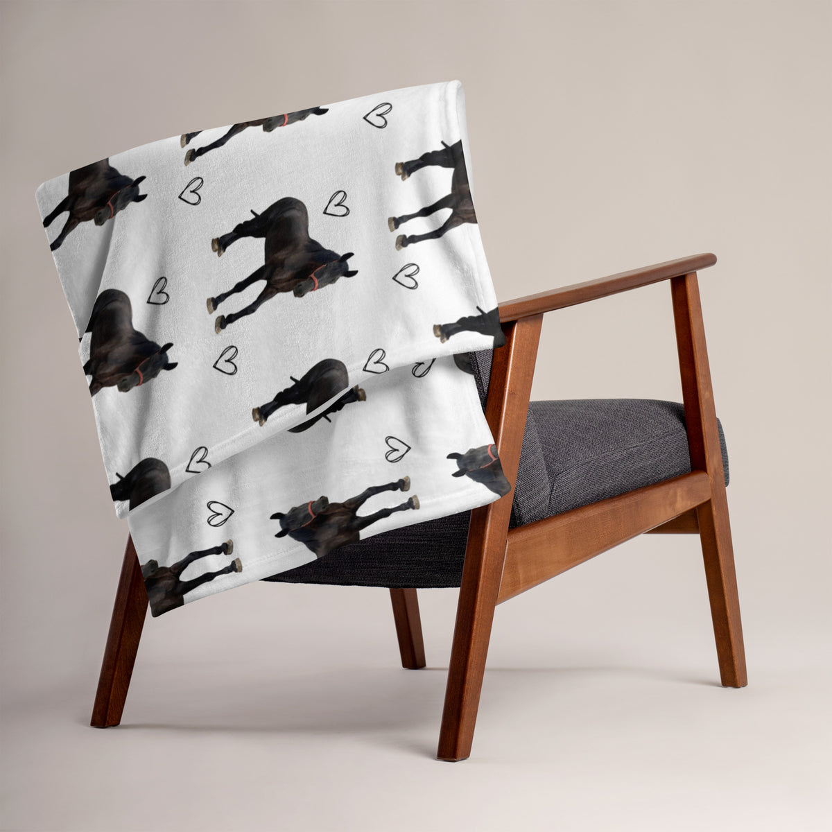 Throw Blanket - Frederick from All Seated in a Barn